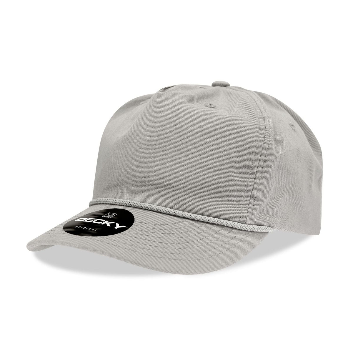 Decky 252 Classic 5-Panel Golf Cap with Rope - Blank