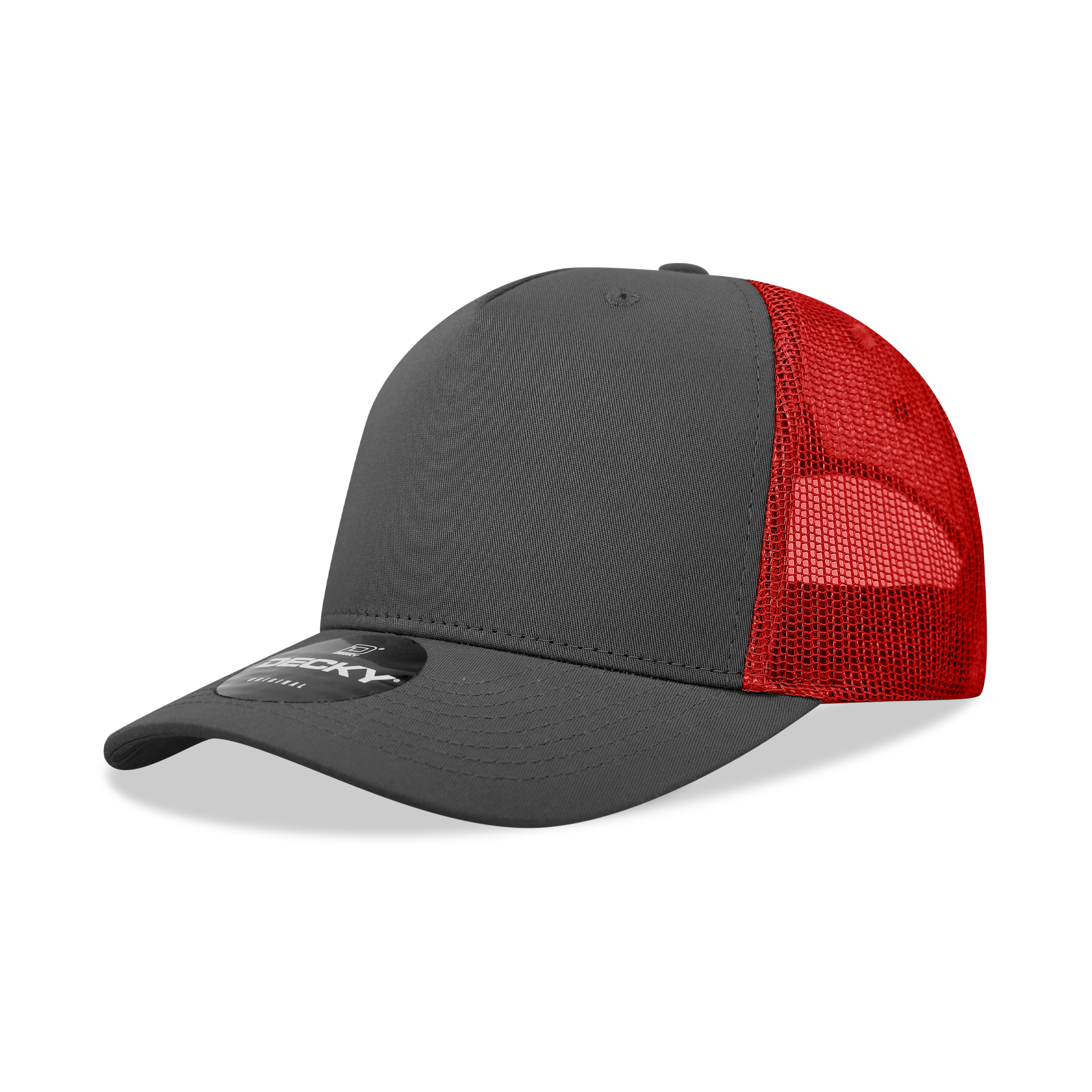 Decky 6030 Classic 5 Panel Retro Trucker Cap - Blank