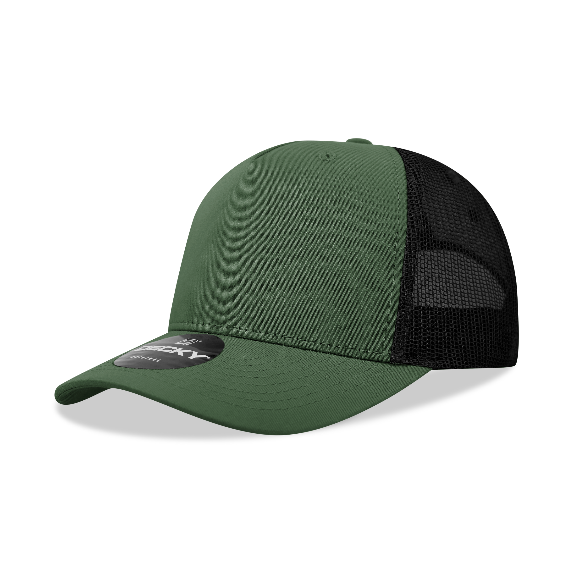 Decky 6030 Classic 5 Panel Retro Trucker Cap - Blank