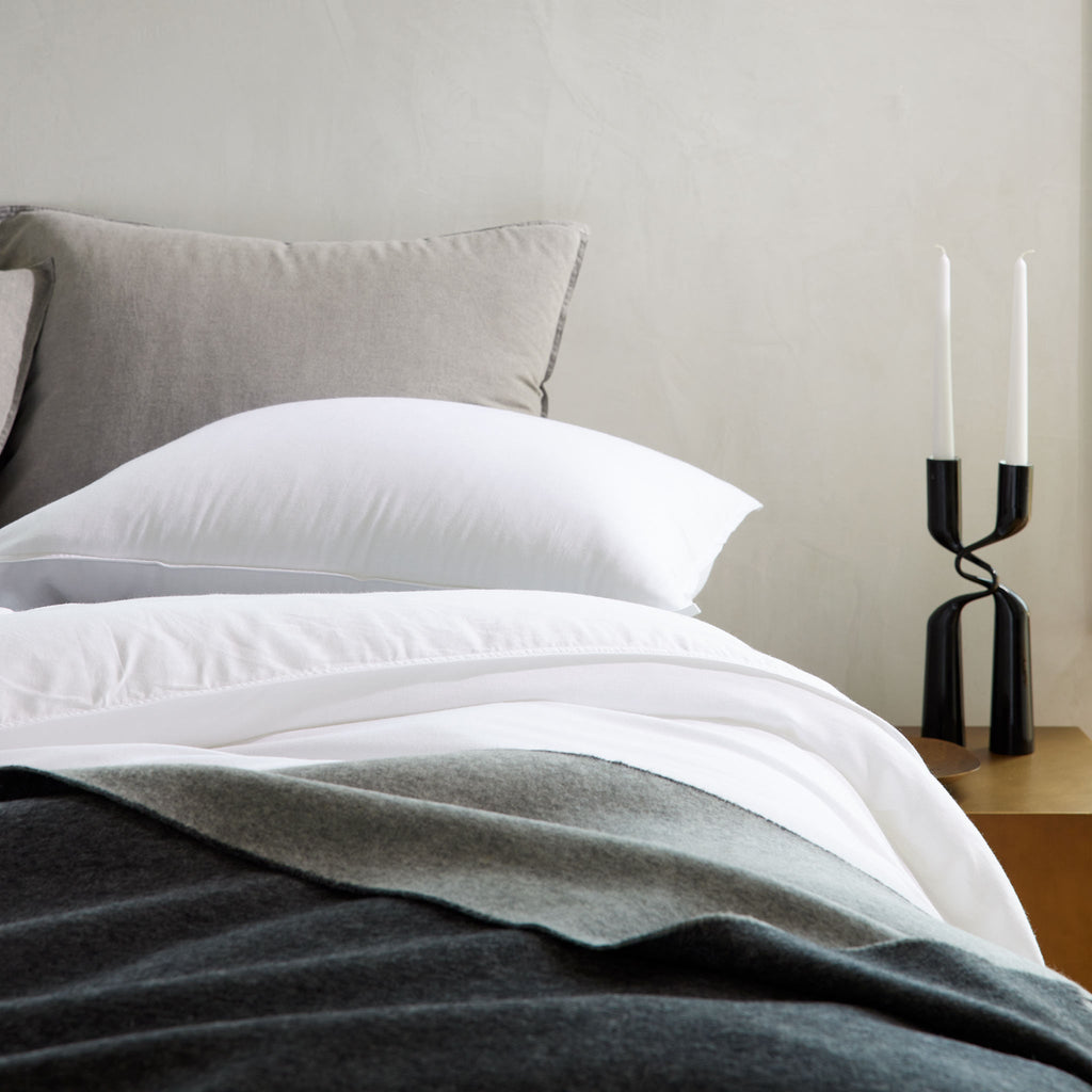 Heathered Cashmere Pillowcase Set