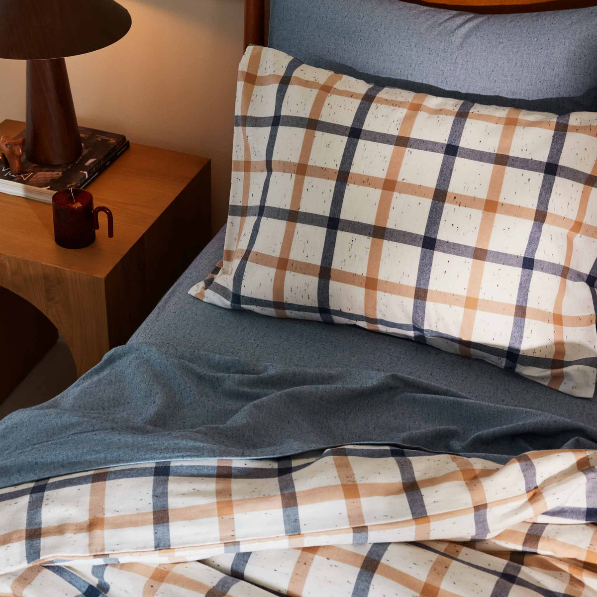 Brushed Flannel Pillowcase Set