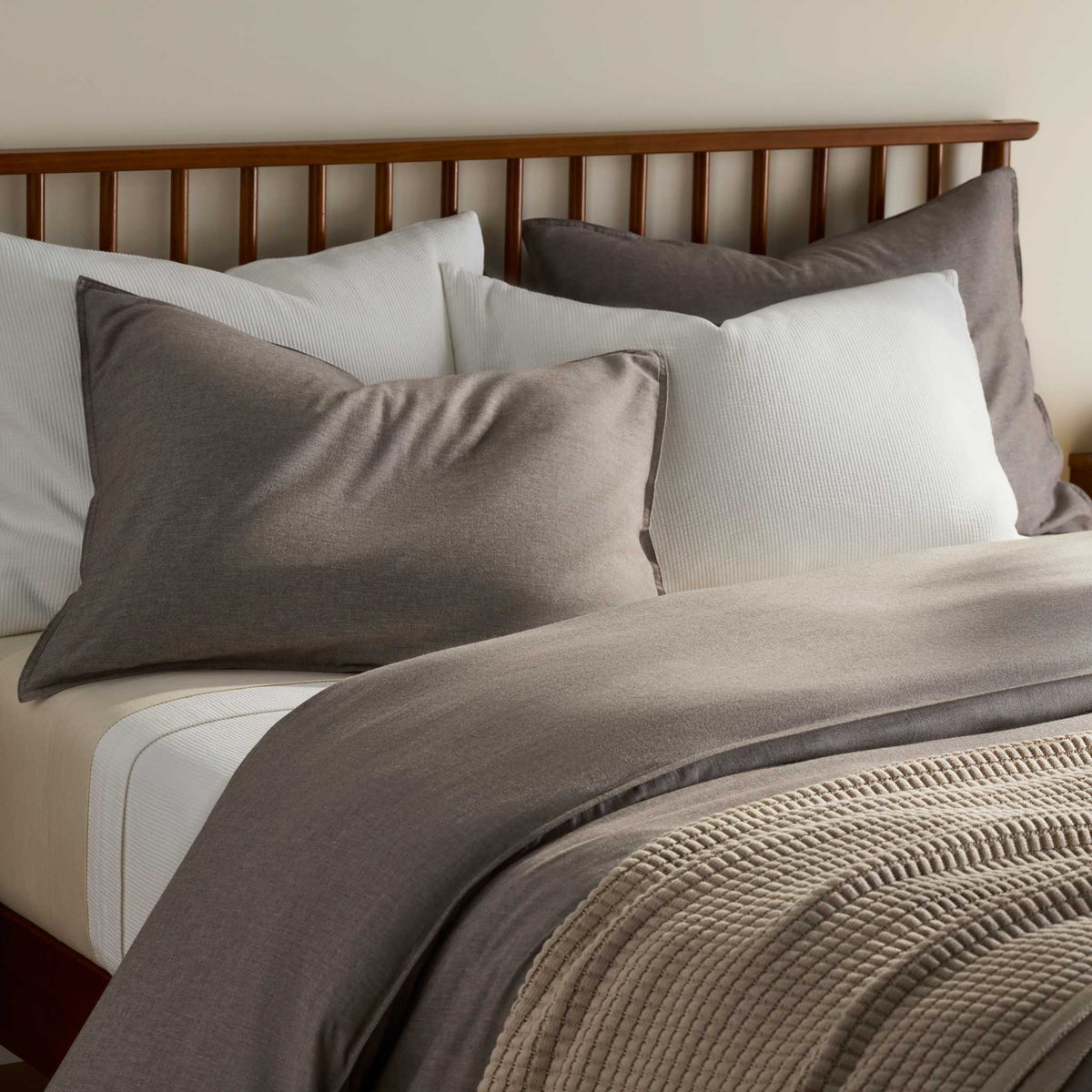 Heathered Cashmere Core Sheet Set