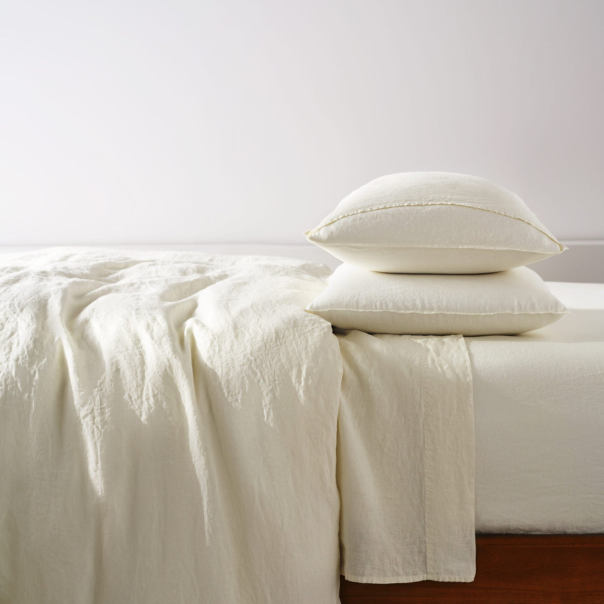 Washed European Linen Pillowcase Set