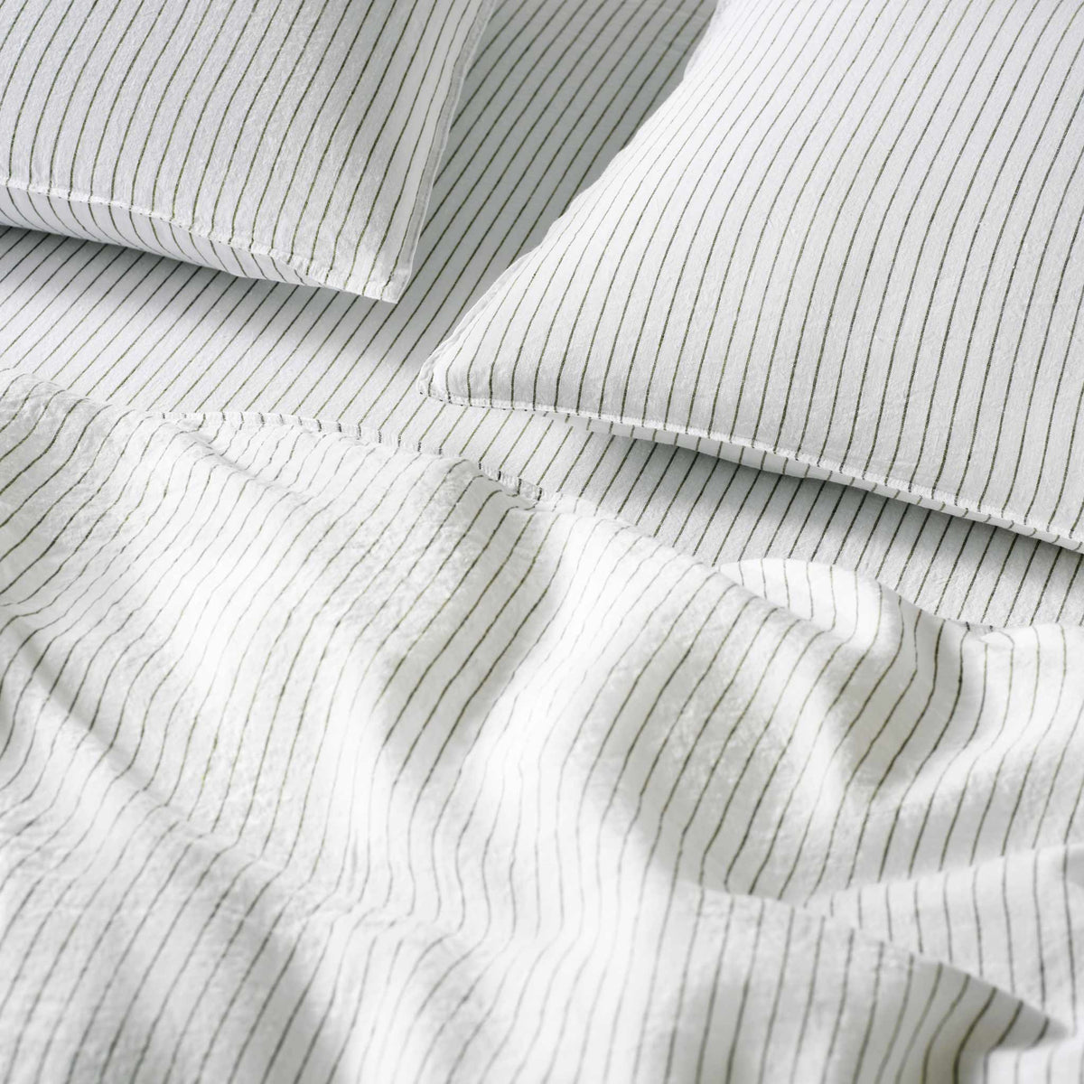 Washed European Linen Pillowcase Set