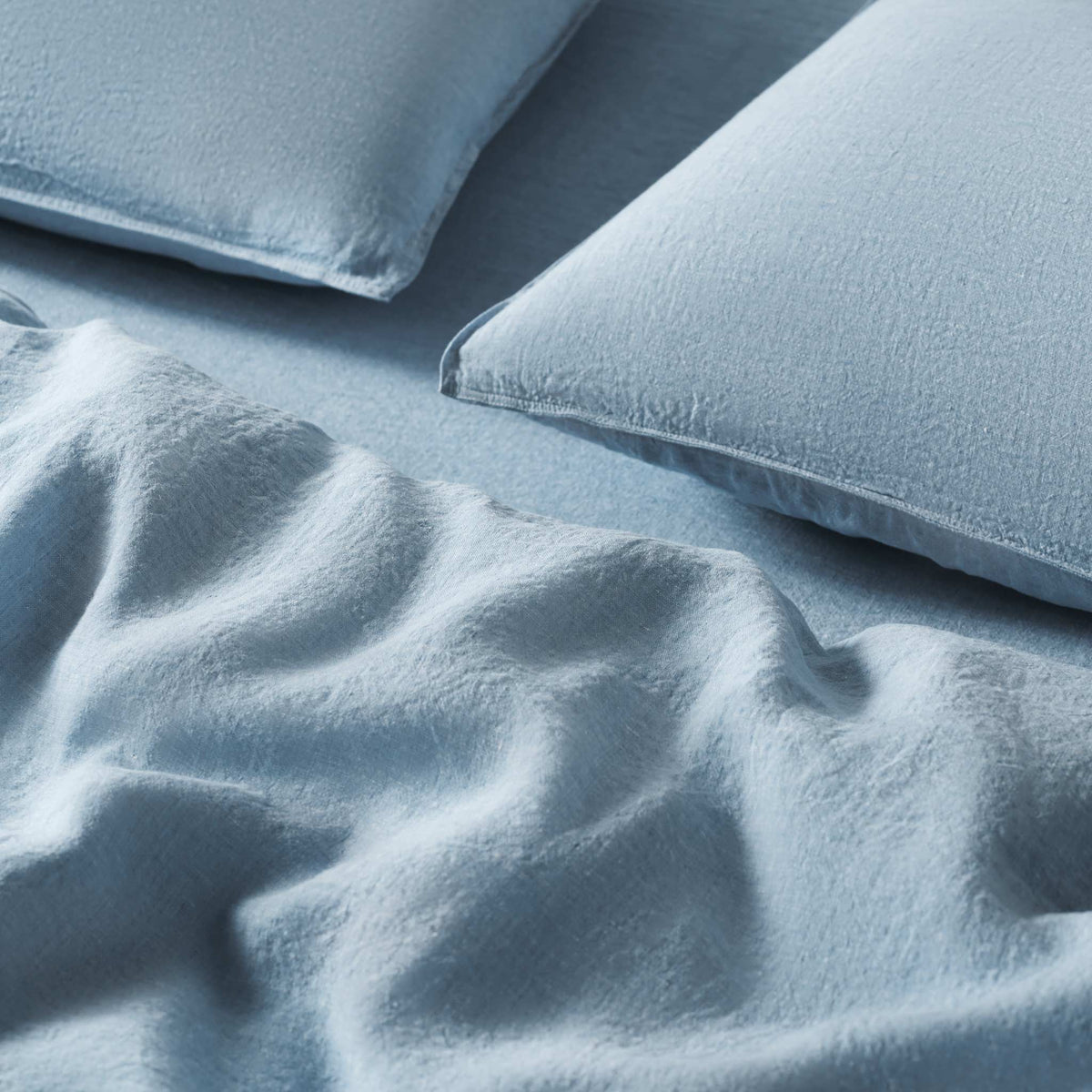 Washed European Linen Pillowcase Set