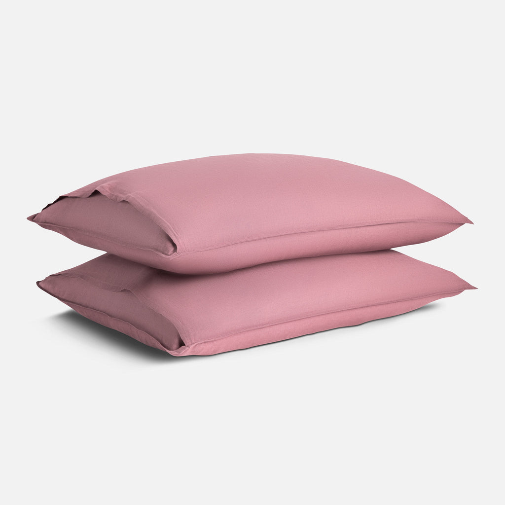 Washed European Linen Pillowcase Set