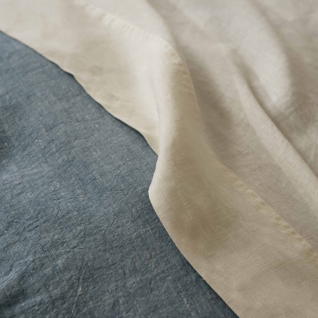 Washed European Linen Core Sheet Set