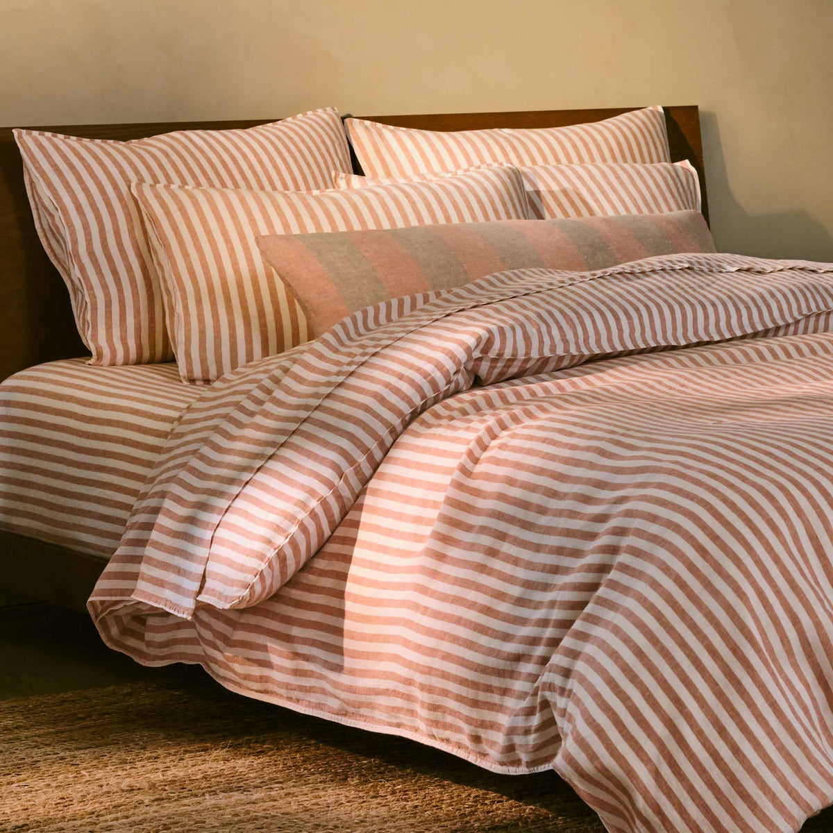 Washed European Linen Pillowcase Set