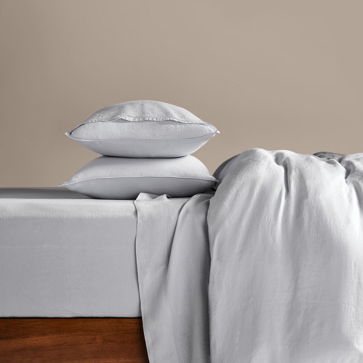 Washed European Linen Pillowcase Set