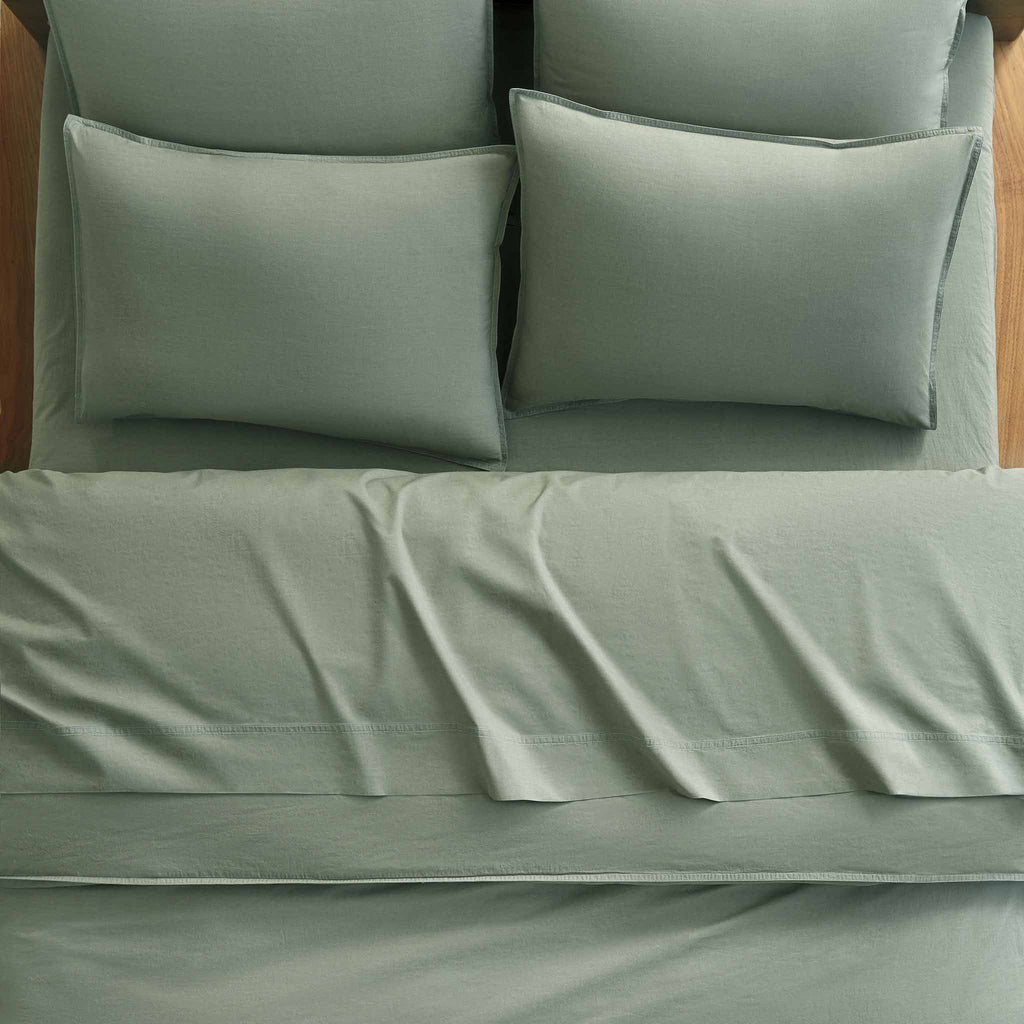 Washed Classic Percale Pillowcase Set