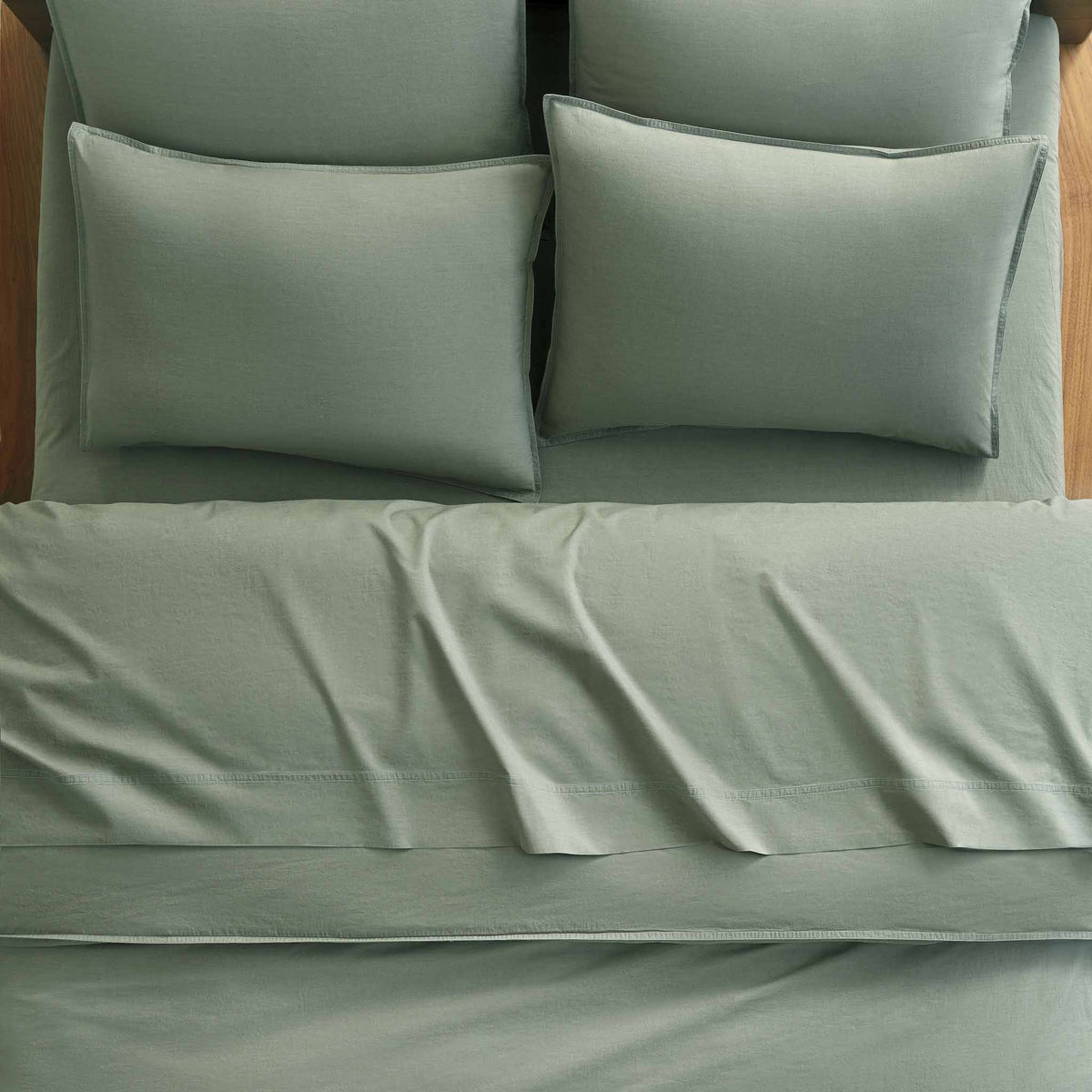 Washed Classic Percale Pillowcase Set