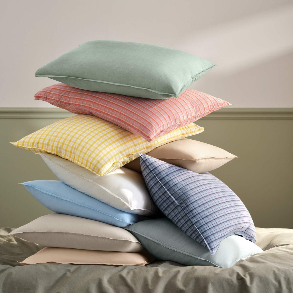 Washed Classic Percale Pillowcase Set