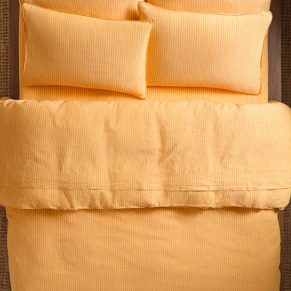 Washed European Linen Pillowcase Set