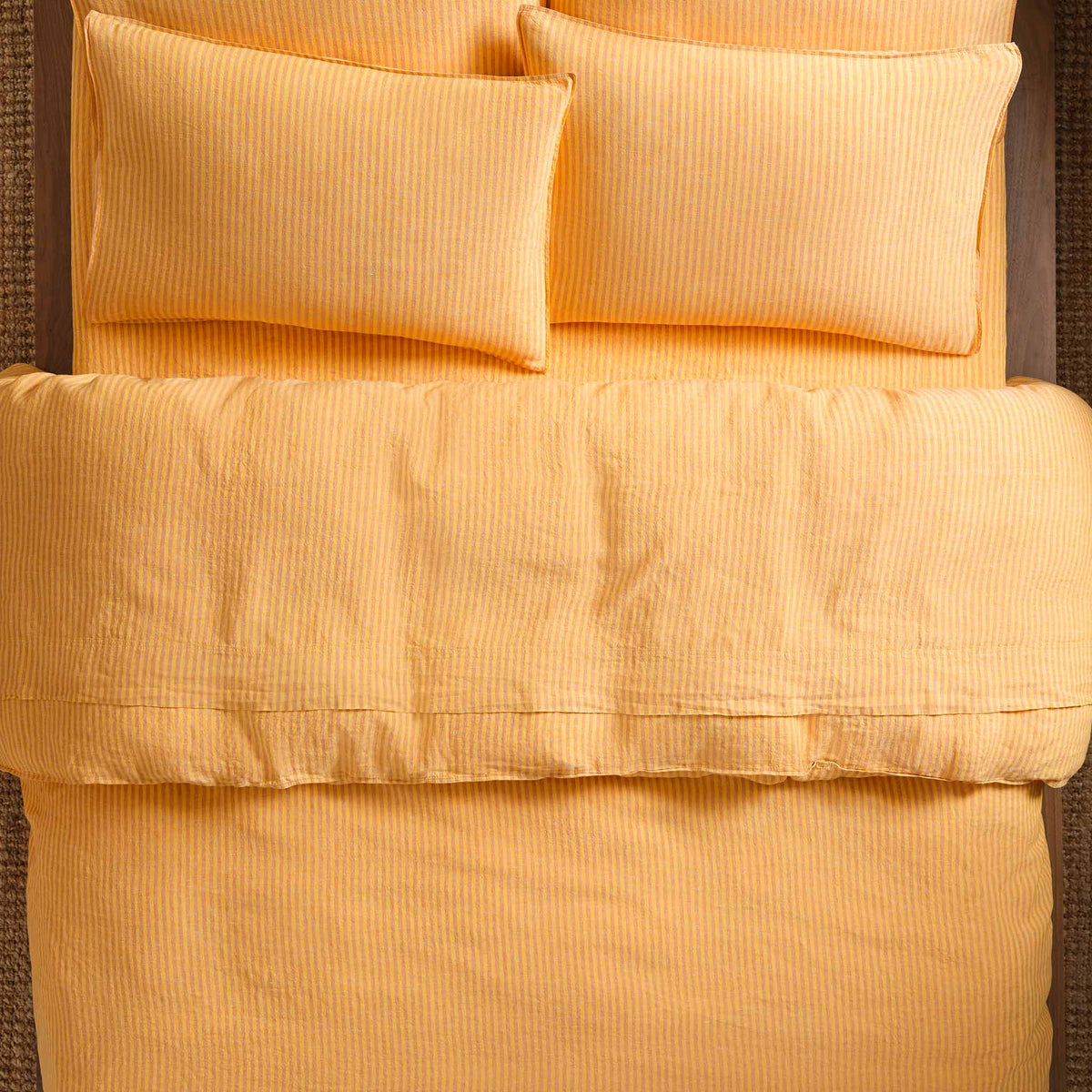 Washed European Linen Pillowcase Set