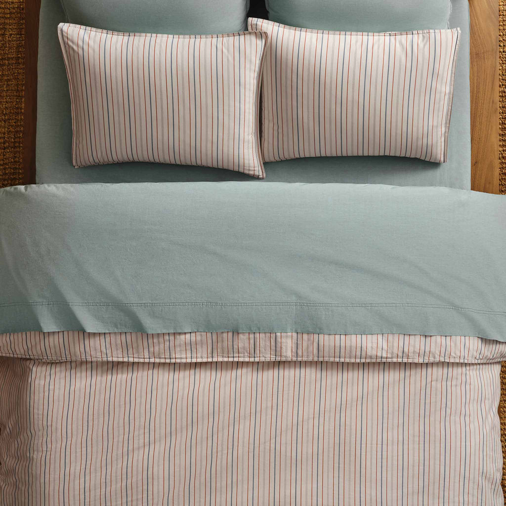 Washed Classic Percale Pillowcase Set