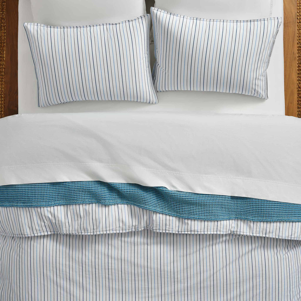 Washed Classic Percale Duvet Cover