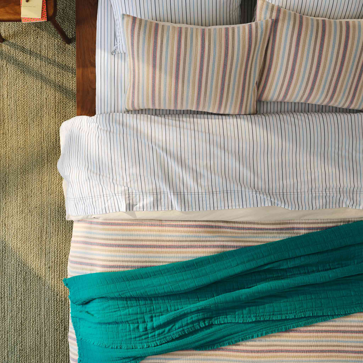 Washed Classic Percale Pillowcase Set