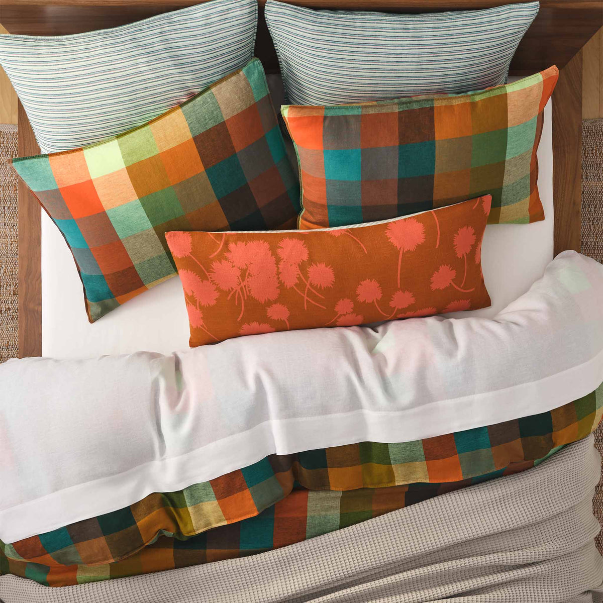 Washed European Linen Pillowcase Set