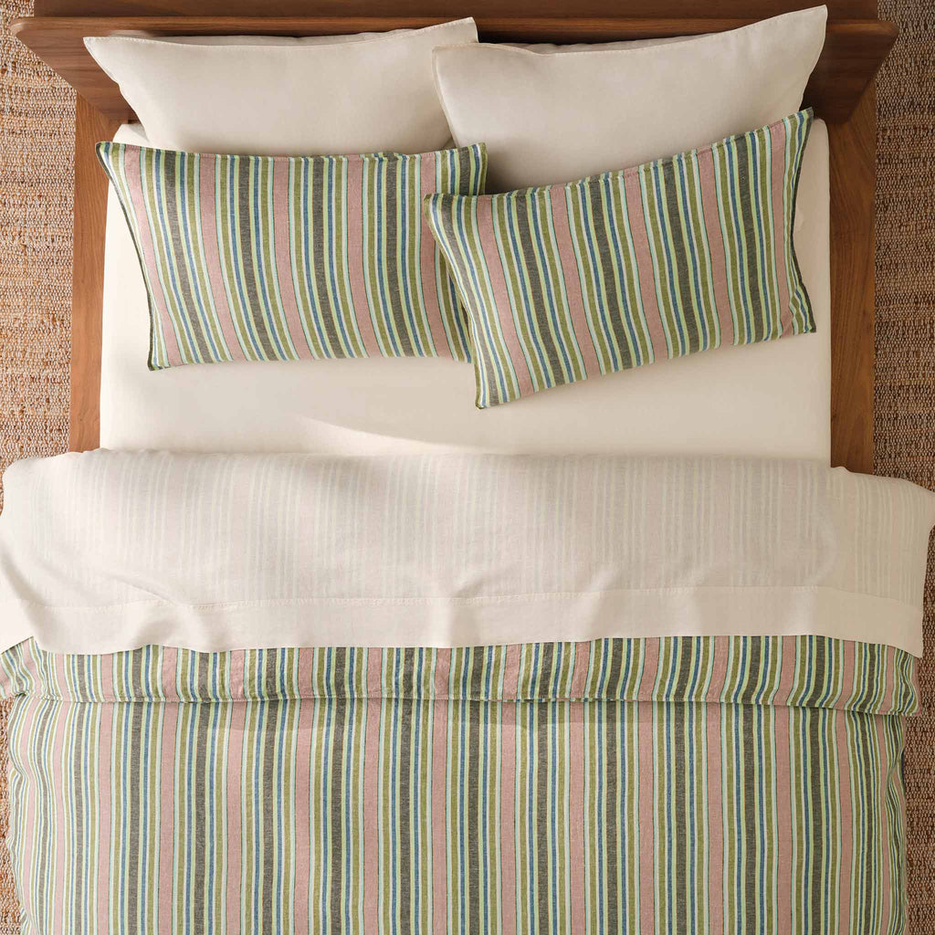 Washed European Linen Pillowcase Set