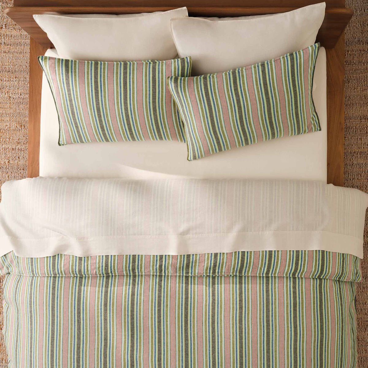 Washed European Linen Pillowcase Set