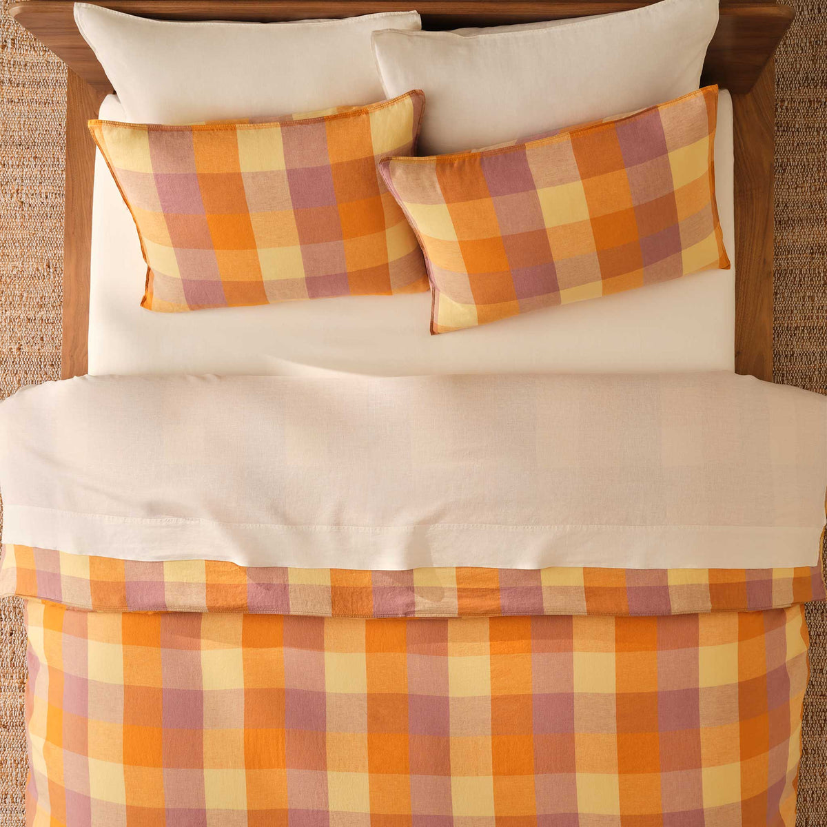 Washed European Linen Pillowcase Set