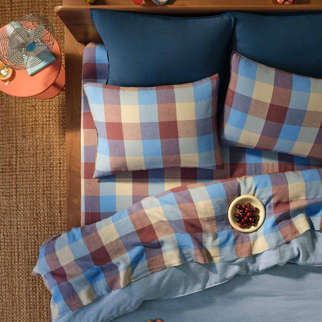 Washed European Linen Pillowcase Set