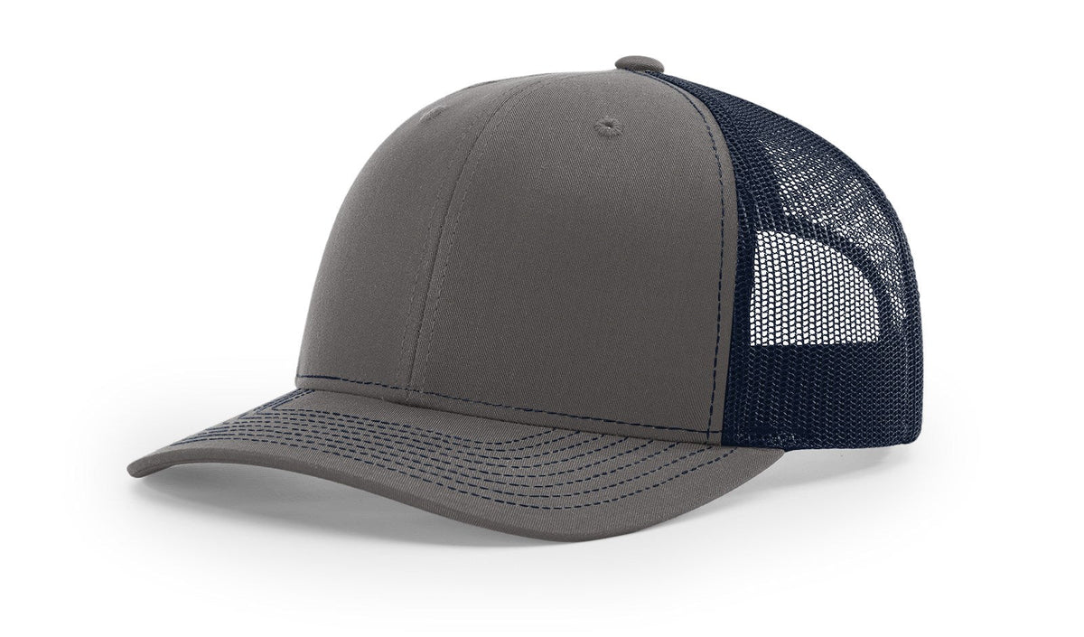Richardson 112 Trucker Cap Split Hats Split Colors Two Colors - Blank