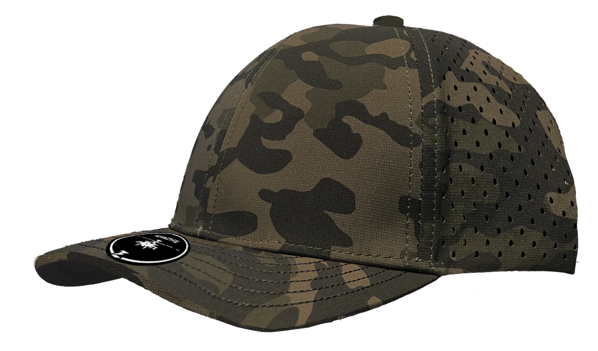 Zapped Headwear Apache 6 Panel Perforated Snapback Cap