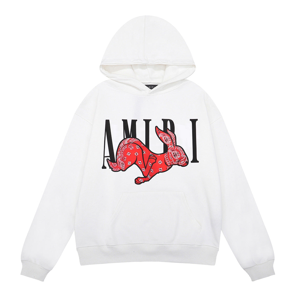 CHH Chrome Heart Hoodie Amiri Printed Circle Casual Loose Hoodie