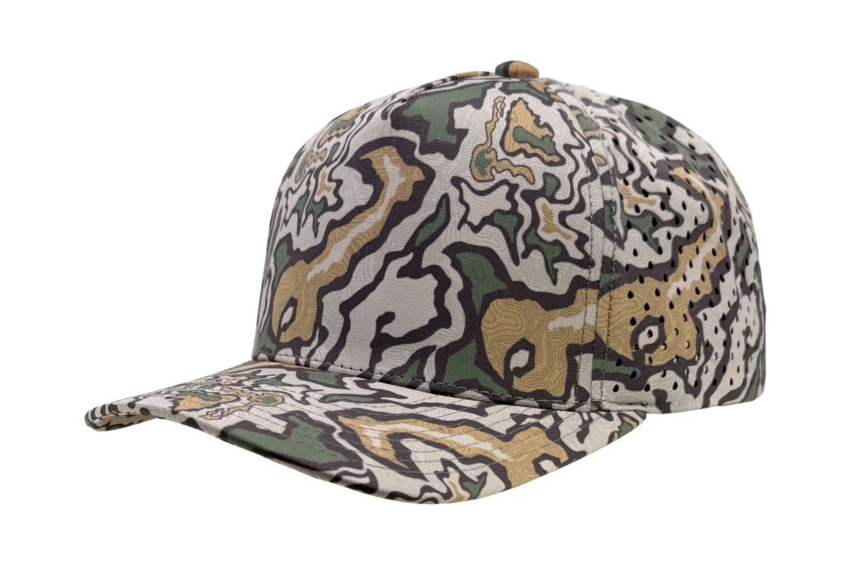 Zapped Headwear Blackhawk 5 Panel Perforated Cap