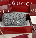 Gucci GG Marmont Crystal Mini Shoulder Bag-841290