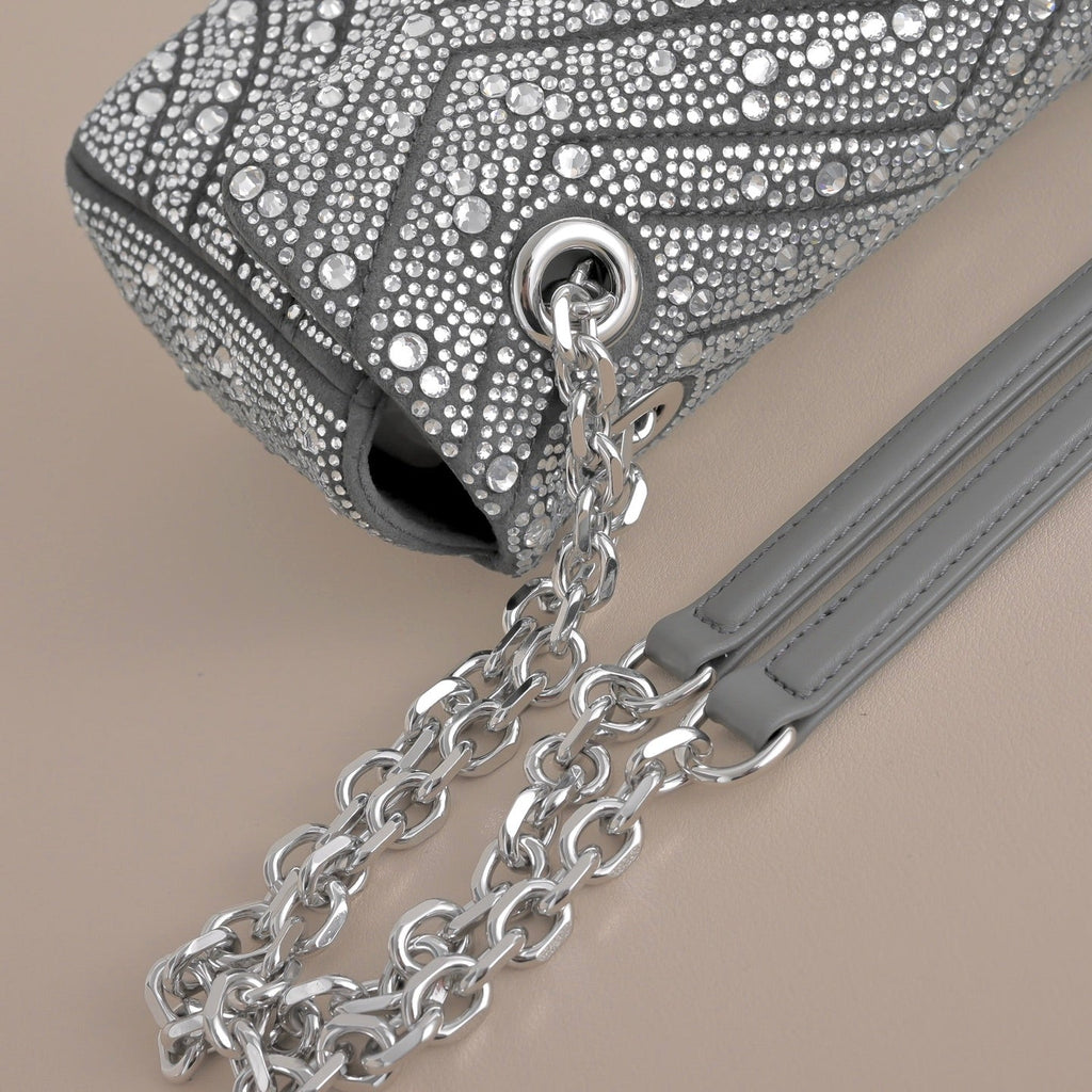 Gucci GG Marmont Crystal Star Shoulder Bag-837280