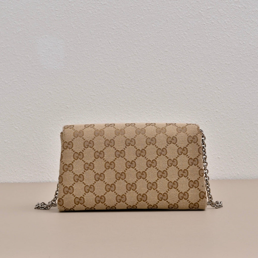 Gucci GG Dionysus Small Tiger Head Shoulder Bag-876531