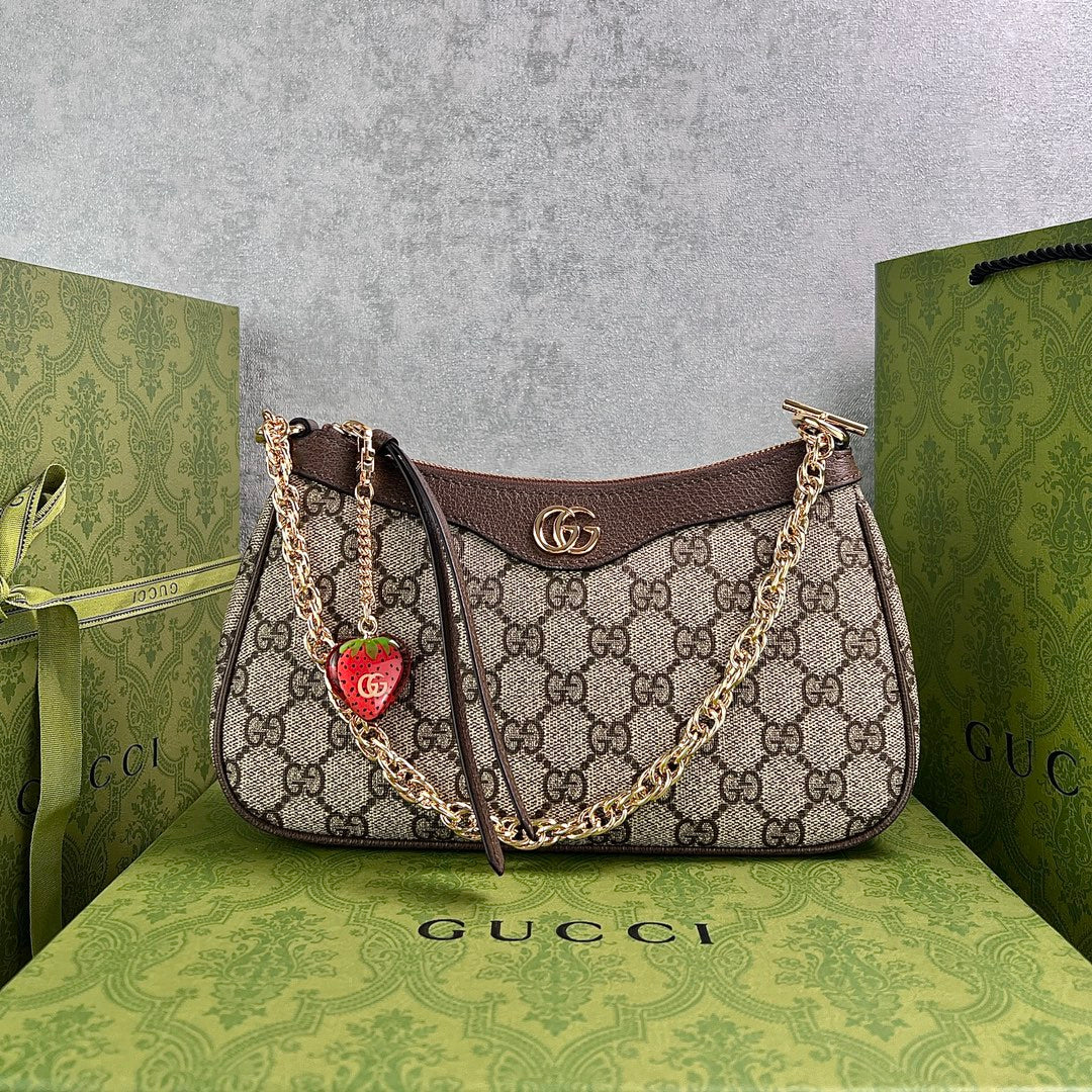 Gucci Ophidia Double G Shoulder Bag-735132
