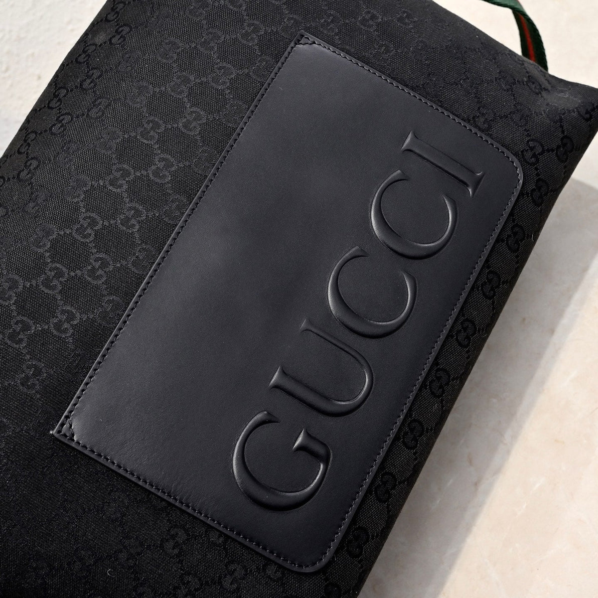 Gucci GG Canvas Large Top Handle Crossbody Bag – 821616